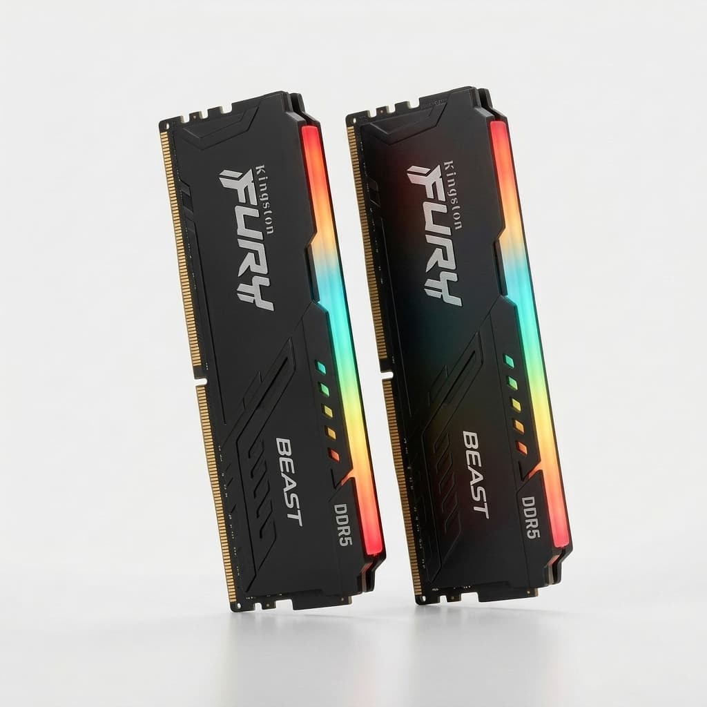 Kingston FURY Beast RGB 32GB DDR5-6000 CL30 Kit